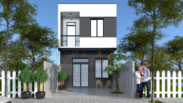 xây nhà phố bằng thép tiền chế